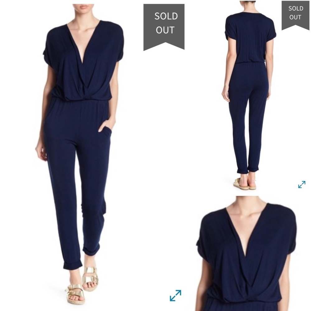 Young Fabulous & Broke Skinny Cuffed Jumpsuit